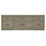 LinvleFals Linville Falls 84" Credenza with Two Files and Lateral File