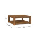 Hampton Maple Square Cocktail Table