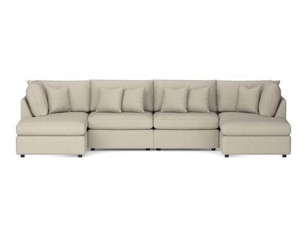 Beckham Double Chaise Sectional