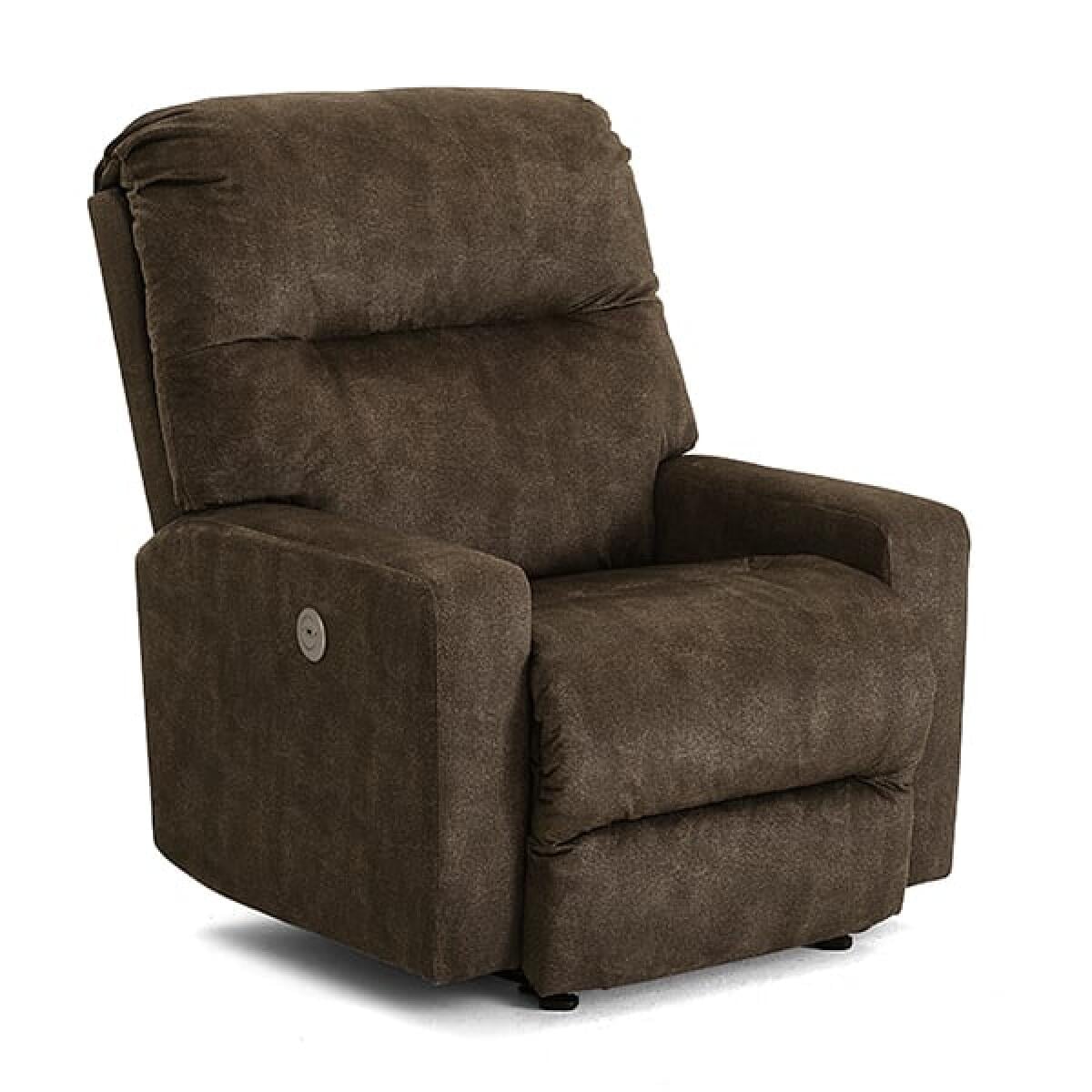 Power Tilt Headrest Space Saver Recliner - Fabric - Kenley Power Tilt Headrest Space Saver Recliner - Fabric - Kenley
