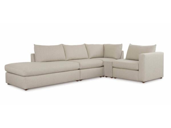 Beckham Left Bumper Sectional