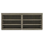 LinvleFals Linville Falls 72" Credenza with Two Open Desk Cabinets