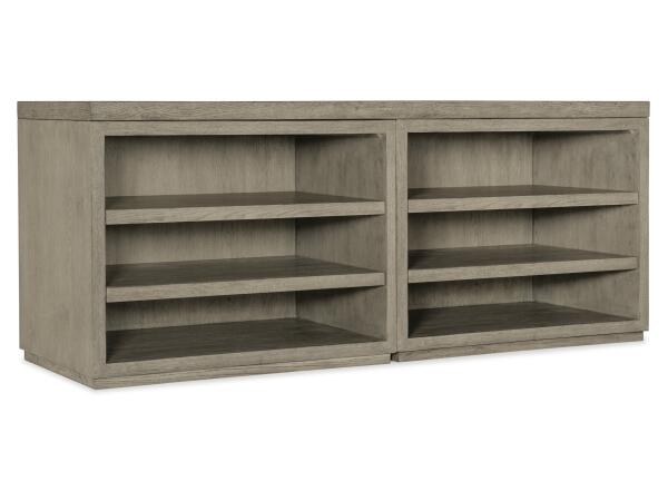 LinvleFals Linville Falls 72" Credenza with Two Open Desk Cabinets