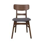 Space Savers Panel Back Side Chair- Grey (RTA) - Image 2