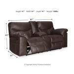 Boxberg Reclining Loveseat with Console - Image 5