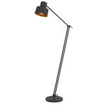 60W Davidson Metal Floor Lamp With Weighted Base