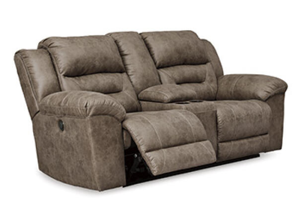 Stoneland Power Reclining Loveseat with Console