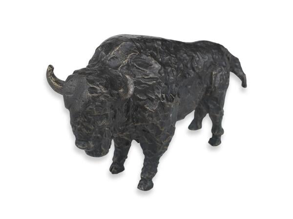 Bison Metal Wall Sculpture