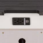 Allyson Park Night Stand w/ Charging Station