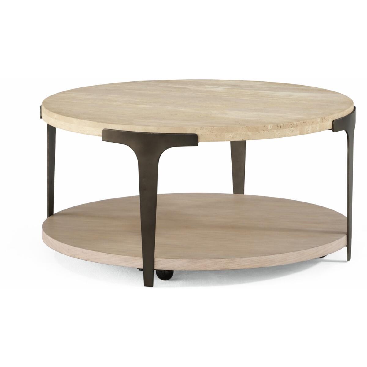 Omni Round Coffee Table with Casters Omni Round Coffee Table with Casters