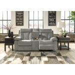 Mitchiner Reclining Loveseat with Console