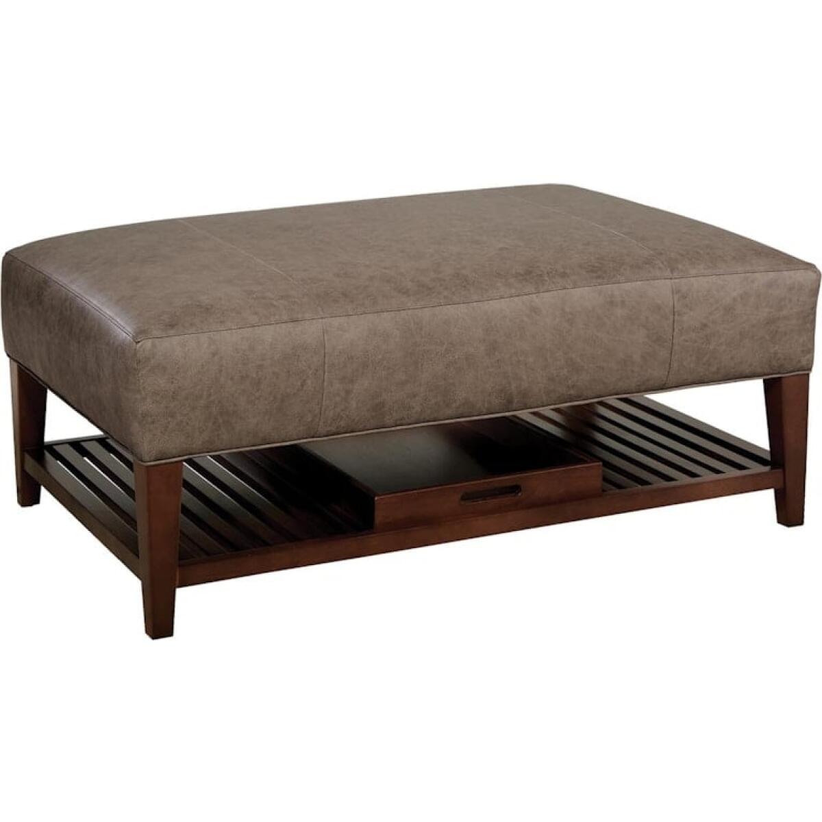 CM Leather Ottoman CM Leather Ottoman