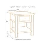 Bolanburg End Table - Image 5