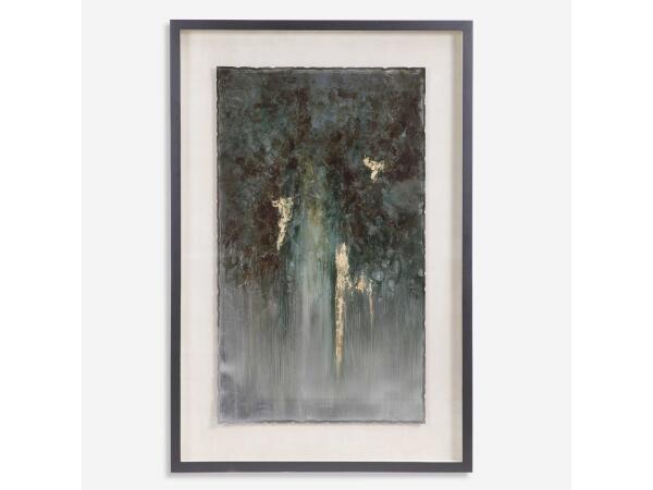 Rustic Patina Grande Framed Print