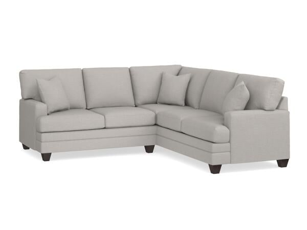Carolina Track Arm L-Shaped Sectional