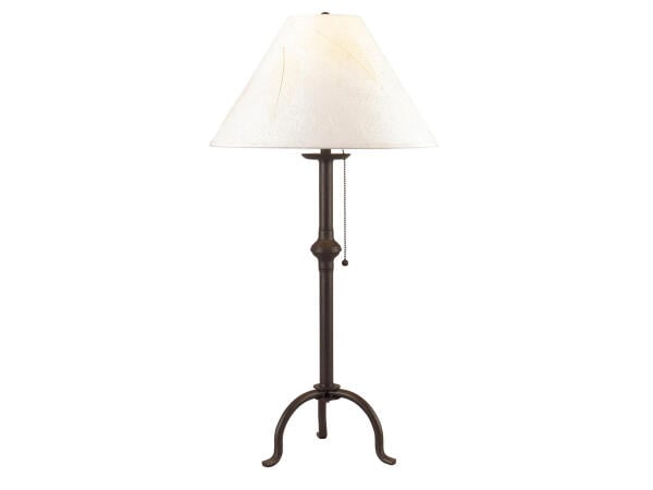 75W Iron Table Lamp W/Pull Chain