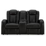 Caveman Den Power Reclining Loveseat with Console - Image 5