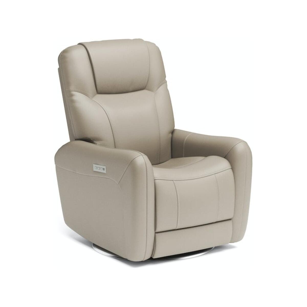 Degree Swivel Power Recliner with Power Headrest and Lumbar Degree Swivel Power Recliner with Power Headrest and Lumbar - Image 1