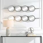 Button Mirror, Silver - Image 3