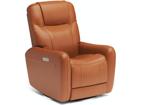 Degree Swivel Power Recliner with Power Headrest and Lumbar - Image 3