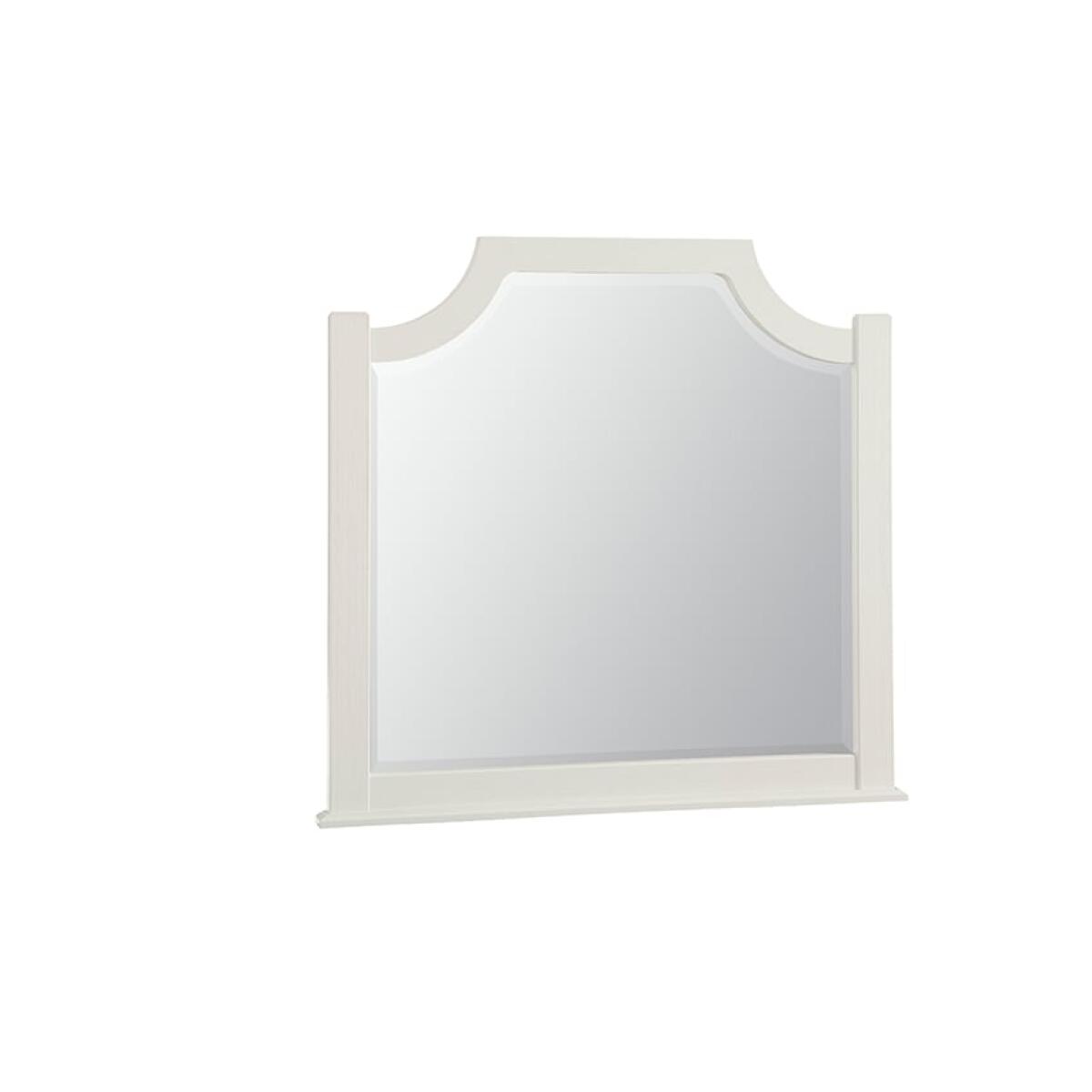 Maple Road Two-Tone Scalloped Mirror Maple Road Two-Tone Scalloped Mirror - Image 1