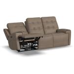 Iris Power Reclining Sofa with Power Headrests