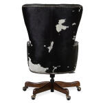 EC Katherine Executive Swivel Tilt Chair w/ Black & White HOH - Image 2