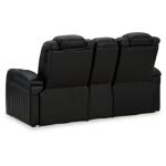 Caveman Den Power Reclining Loveseat with Console - Image 7