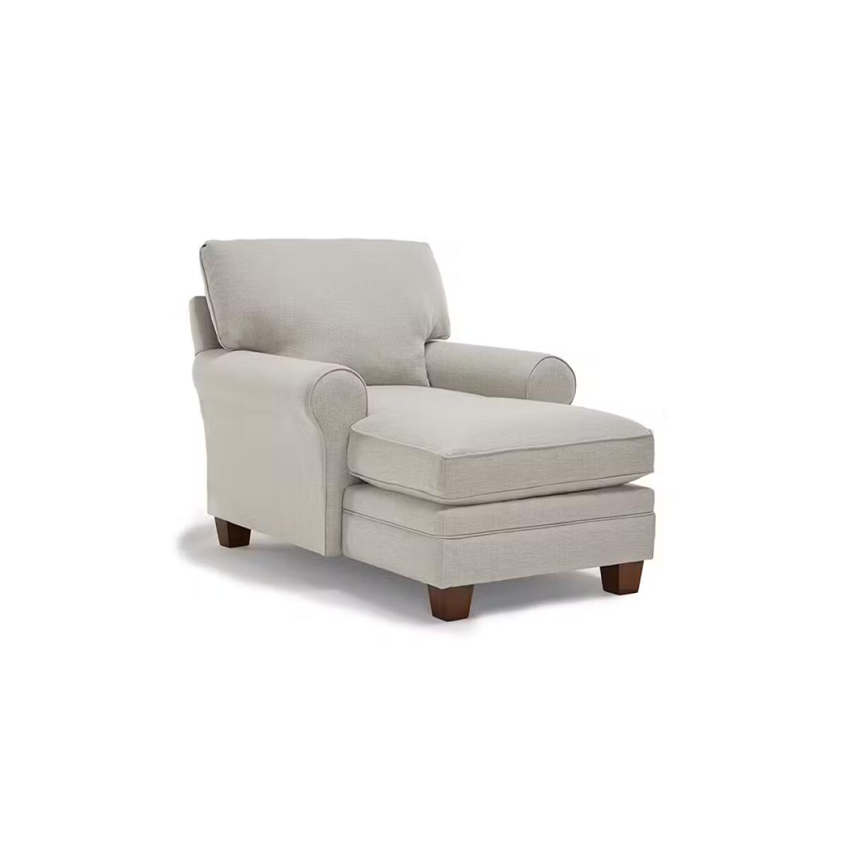 Chaise Dark Walnut Chaise Dark Walnut - Image 1