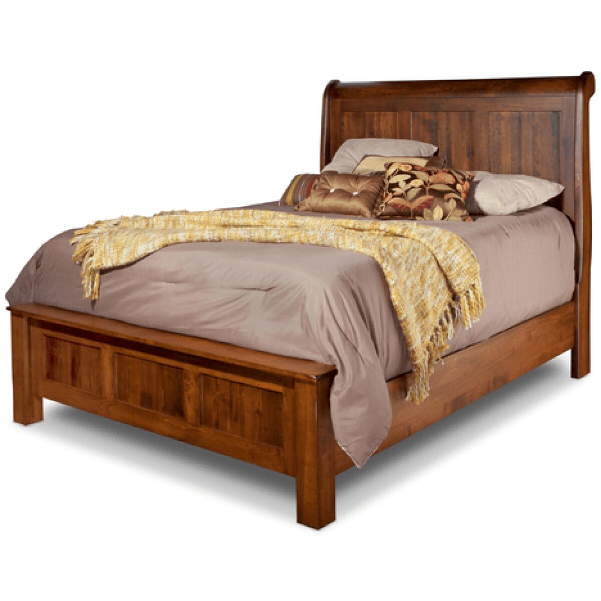 Lewiston Queen Sleigh Bed w/Low Footboard Lewiston Queen Sleigh Bed w/Low Footboard - Image 1