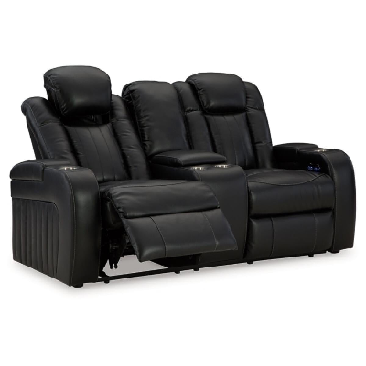 Caveman Den Power Reclining Loveseat with Console – Capperella
