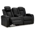 Caveman Den Power Reclining Loveseat with Console - Image 4