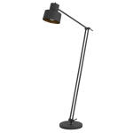 60W Davidson Metal Floor Lamp With Weighted Base
