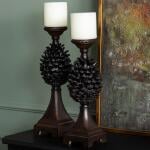 pine bluff candleholders - Image 2