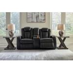 Caveman Den Power Reclining Loveseat with Console - Image 8