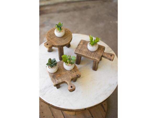 Set of 3 Cutting Board Risers