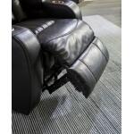 Caveman Den Power Reclining Loveseat with Console - Image 13