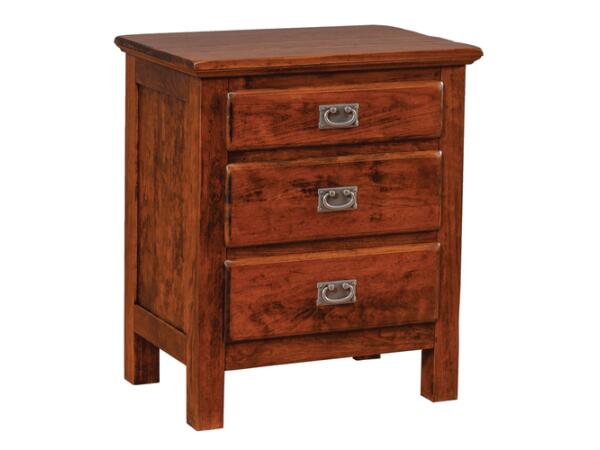 Lewiston 3 Drawer Nightstand