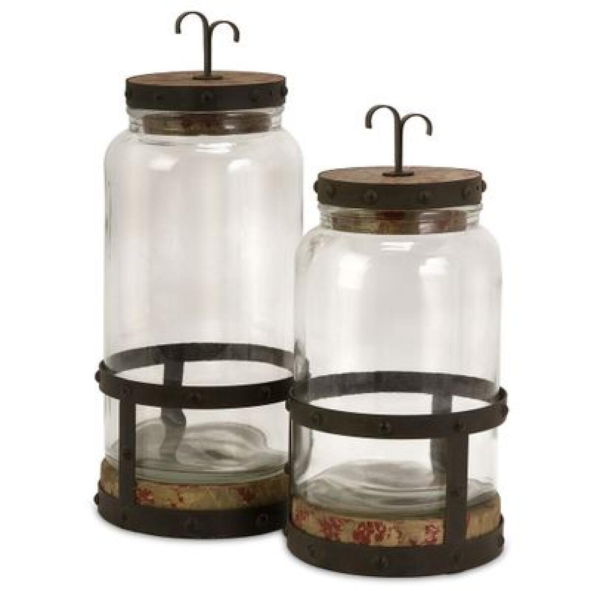 Sloan Lidded Canisters (Set of 2) Sloan Lidded Canisters (Set of 2)