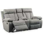 Mitchiner Reclining Loveseat with Console