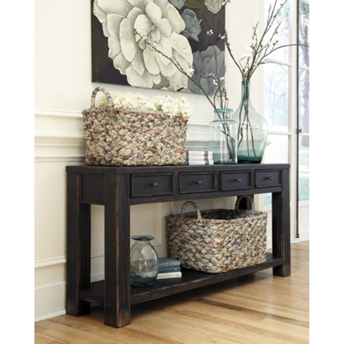 b518266f231da8c578c5751ad2d1f14c Gavelston Sofa/Console Table - Image 1