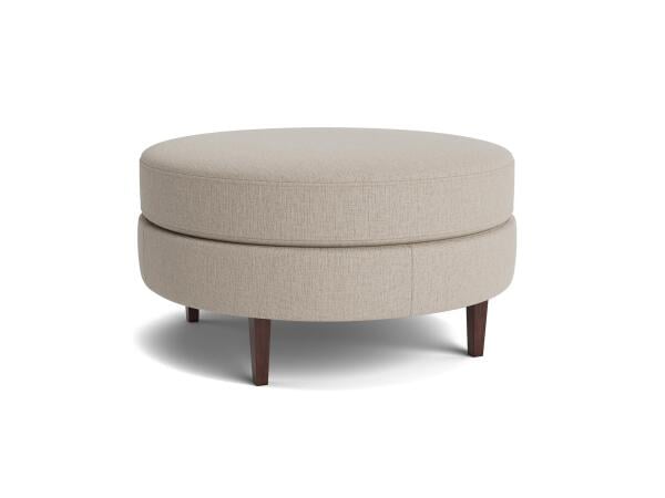 Delway Round Ottoman