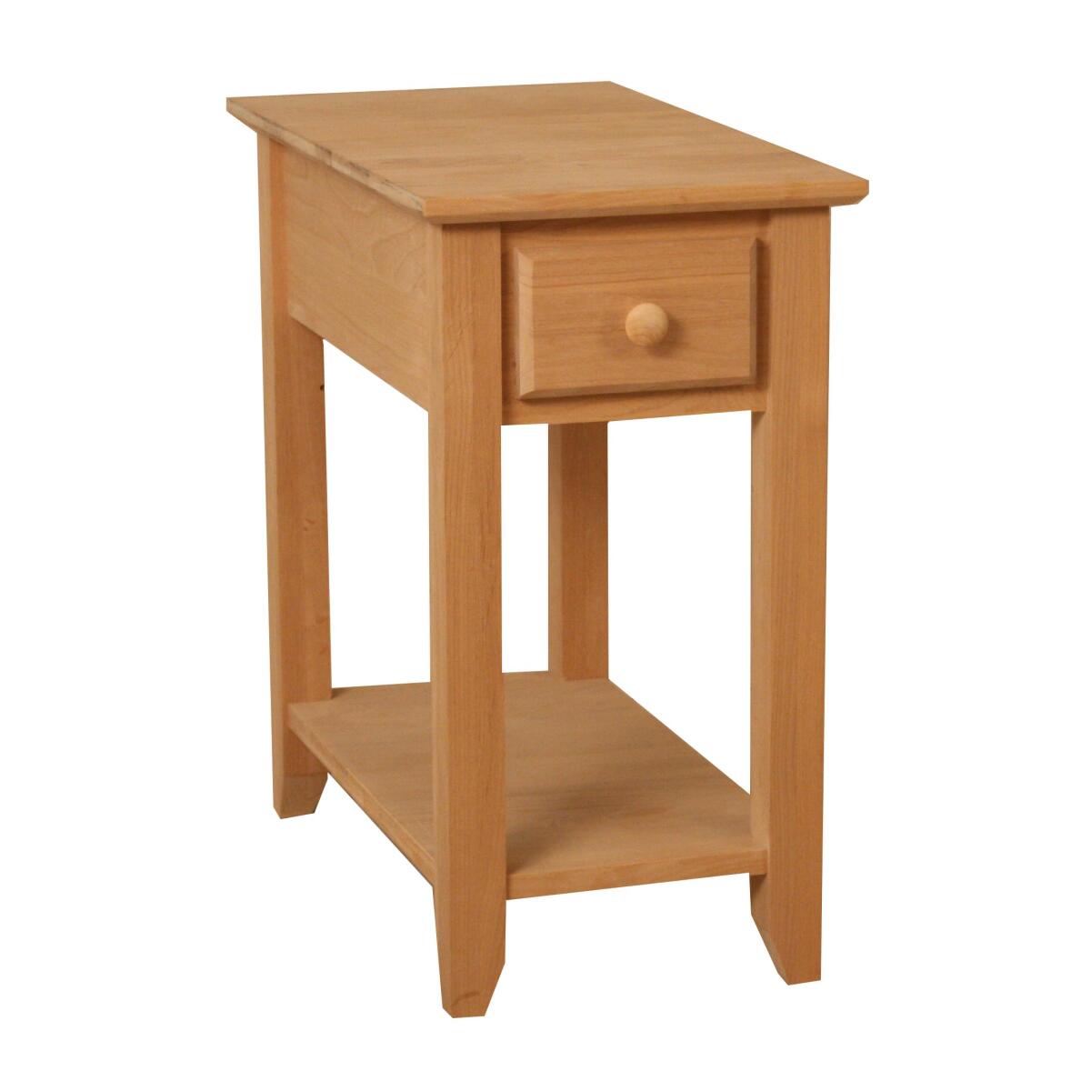 6014 Shaker Alder Chairside Table 6014 Shaker Alder Chairside Table
