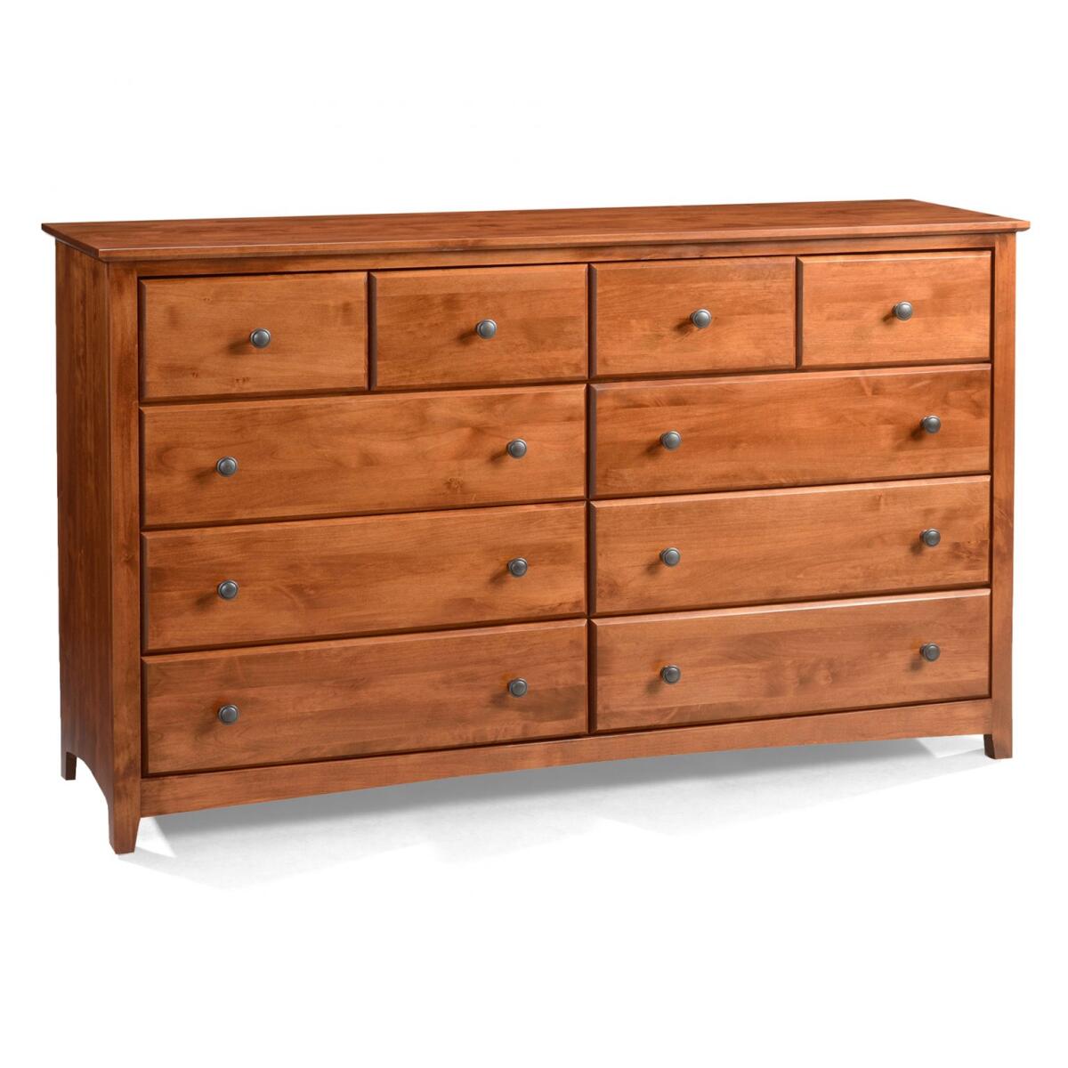 Shaker 10 Drawer Dresser Shaker 10 Drawer Dresser