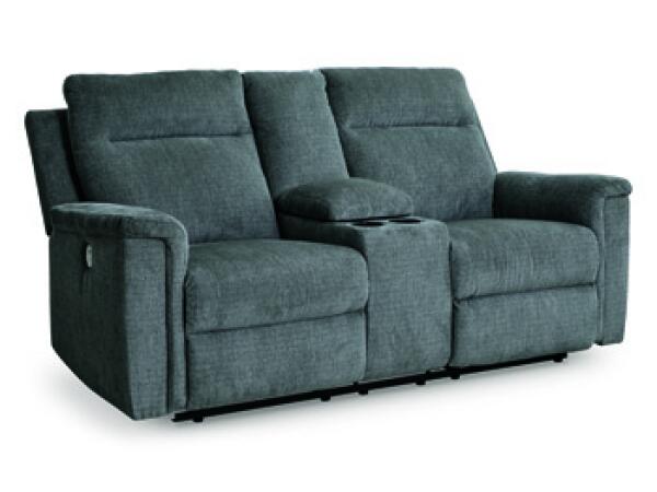 Barnsana Power Reclining Loveseat with Console