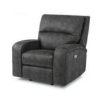 Nirvana Fabric Power Reclining Sofa with Power Headrests