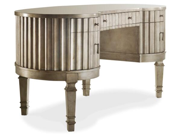 Melange Melange Fluted Kidney Desk