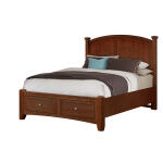 Mansion Bed-Cherry Finish