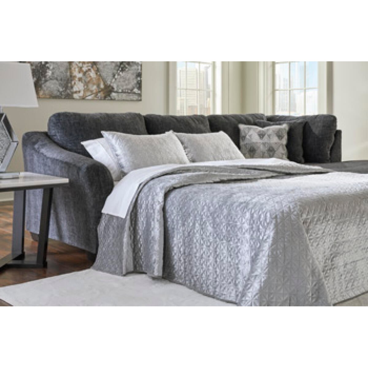 d7655fd2afc262ed33e3838d7f5640f9 Biddeford Left-Arm Facing Full Sofa Sleeper - Image 1