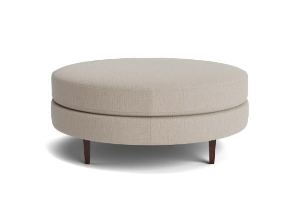 Delway Round Ottoman